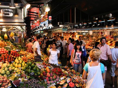 La Boqueria Market - Cultural Delights - Spain Honeymoon Packages from India