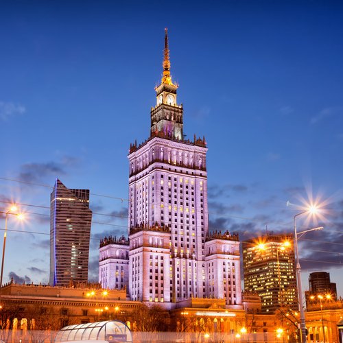 palace of culture & science, warsaw 