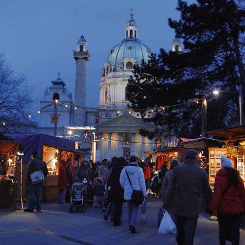 Adventmarkt in Wien Oesterreich Werbung Bartl - Austria Tour Packages from India