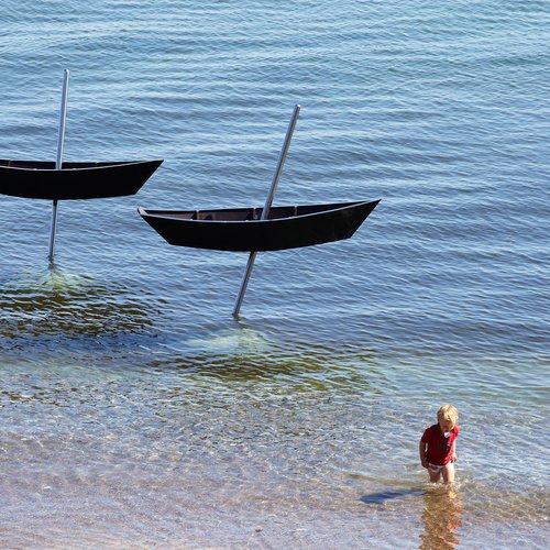 Boy in the Water, Sculpture by the Sea - Denmark tour Packages