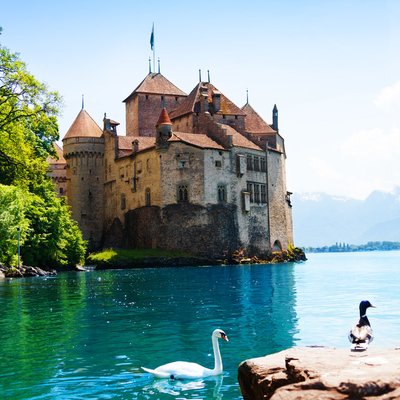 Chillon Castle View Geneva Lake - Switzerland Honeymoon Package