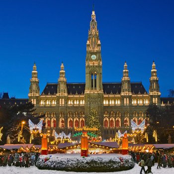 christmas market  vienna 