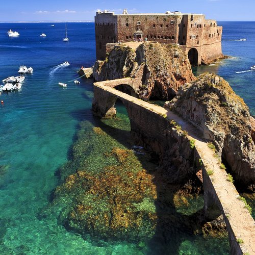 fort of st john the baptist in berlenga island, portuga