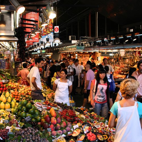 La Boqueria Market - Cultural Delights - Spain Honeymoon Packages from India