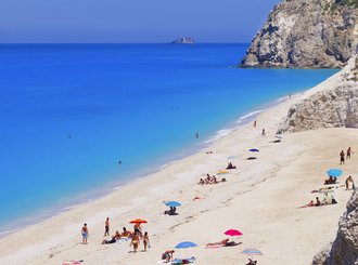 lefkas beach 