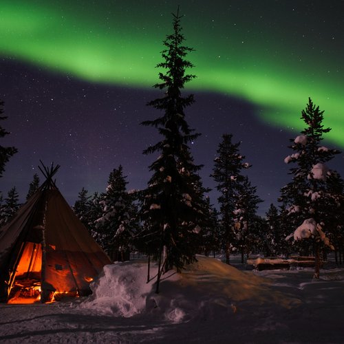 Lola Akinmade Akerstrom Northern Lights - Scandinavia Tours