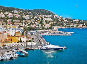 port of nice. france. seascape. summer da - European tour packages