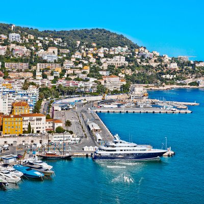 port of nice. france. seascape. summer da - European tour packages