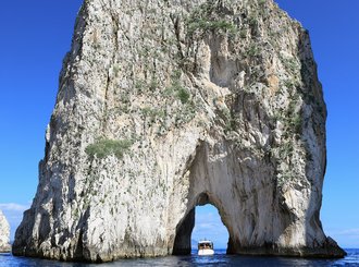 the faraglioni rocks, bay of naples 