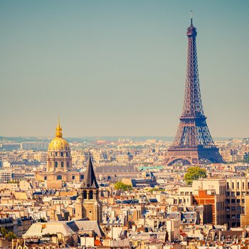 view on eiffel tower, 