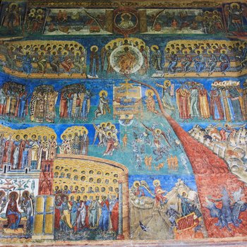 voronet monastery  romania