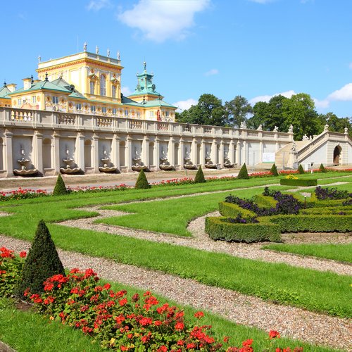 wilanow palace, warsaw 